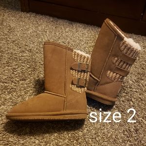 Bearpaw Boshie Youth - Kids' Suede Boots 